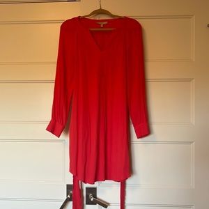 Banana republic size 4 coral slip dress.